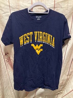 West Virginia Mountaineers shirt-Adults Medium-Champion
